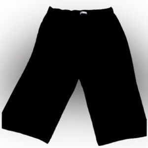 Trendy croft and barrow Dress pants Wide Leg Black Business Casual EUC XL